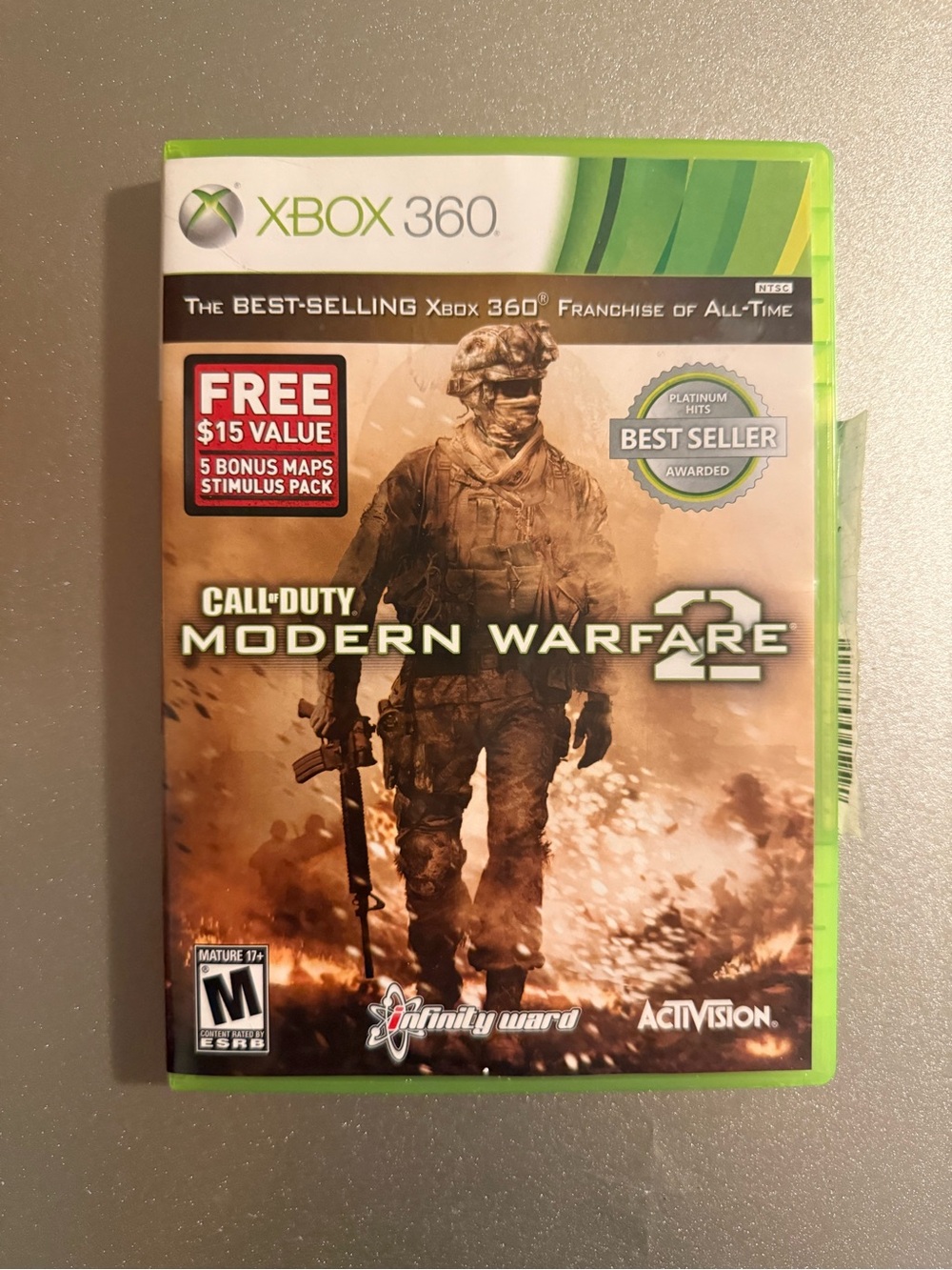 Xbox 360 Call of Duty Modern Warfare 2